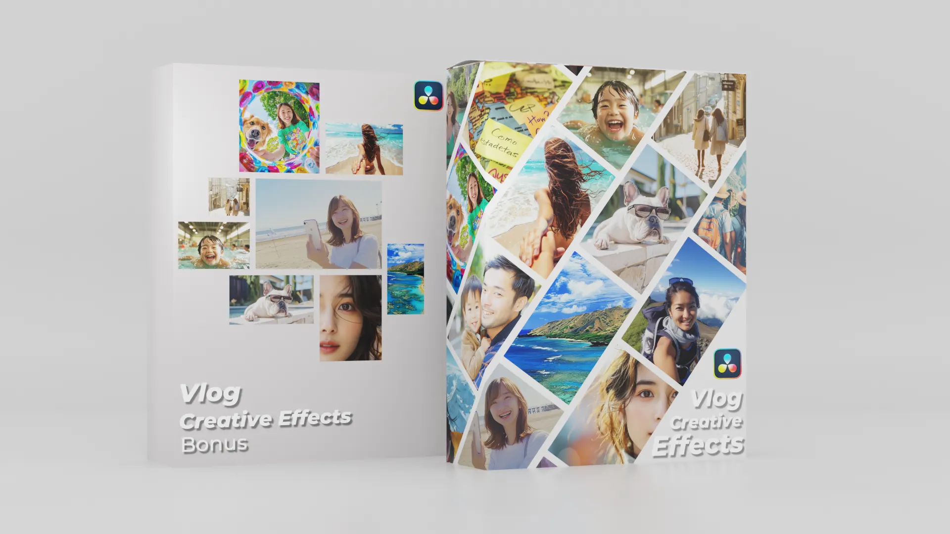 Vlogクリエイティブエフェクト パック サムネ